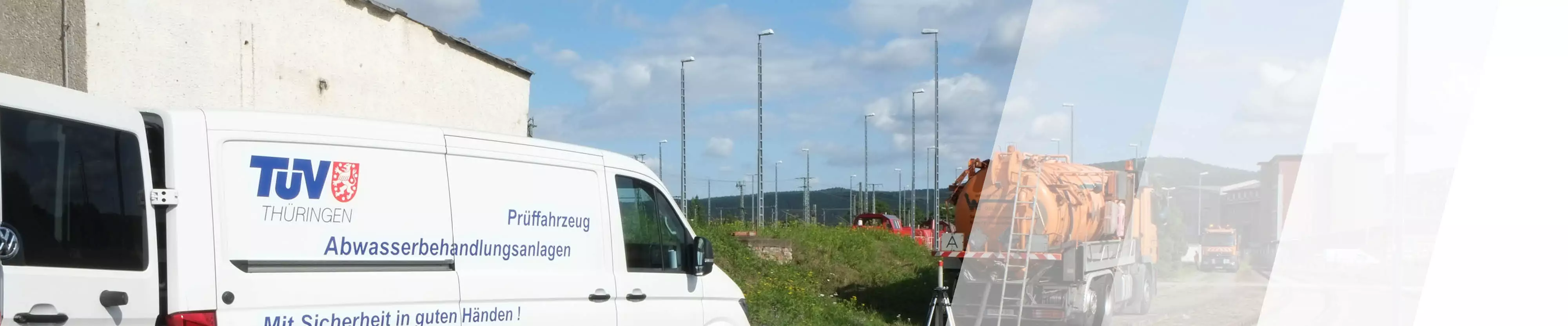 TÜV Thüringen Abscheider-Prüffahrzeug im Einsatz