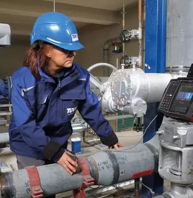 Rohrleitungsprüfung